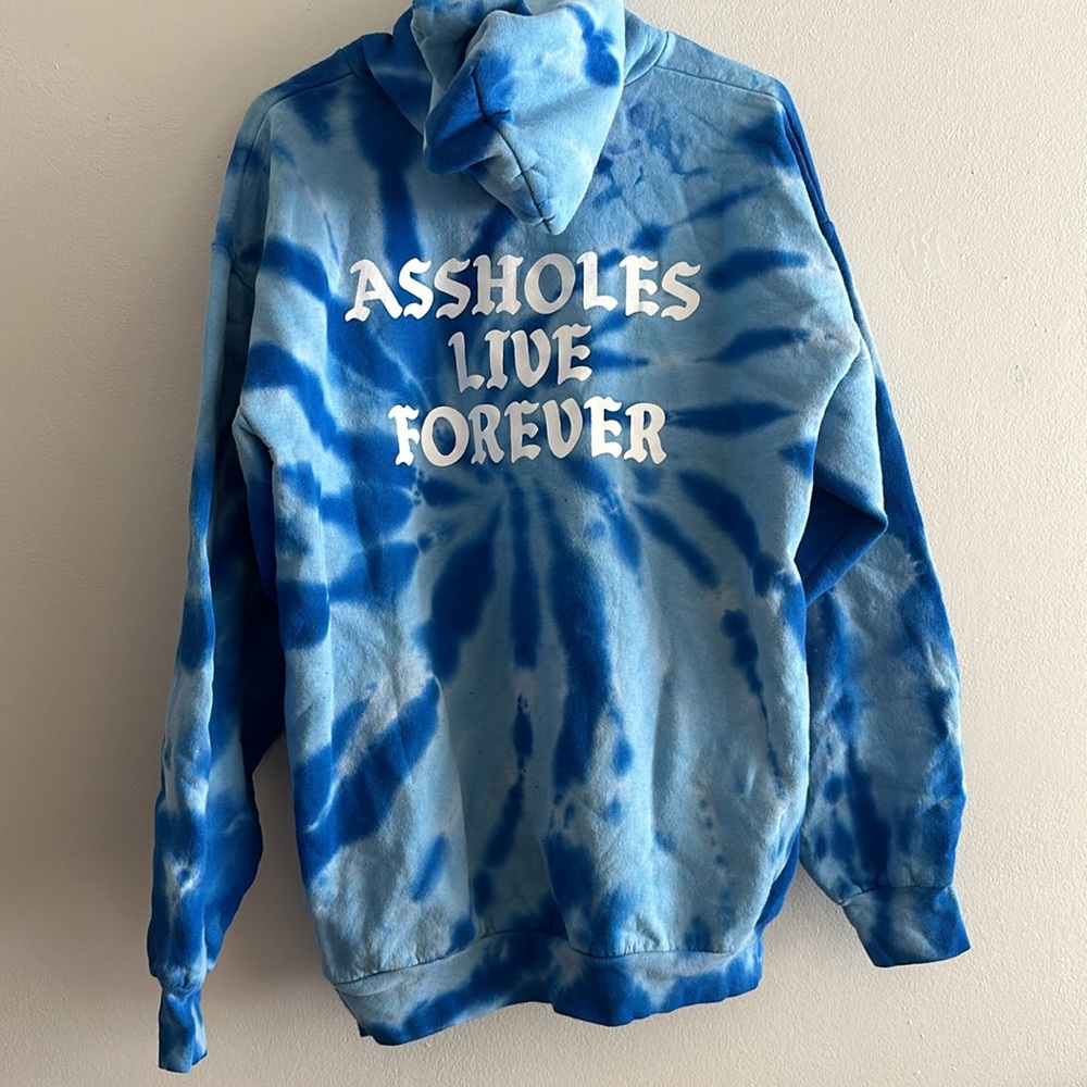 Assholes live forever Artistic Tie-Dye Sweatshirt - Picture 5 of 5
